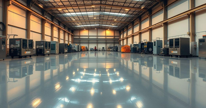 Piso Industrial Epóxi: Vantagens e Aplicações