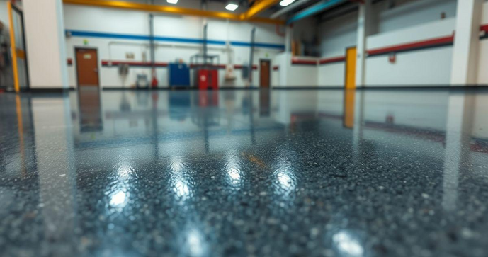 Piso industrial epóxi: descubra as vantagens e aplicações desse revestimento durável