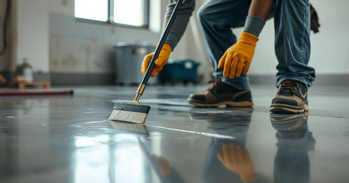 Tinta epóxi: resistência química e mecânica para pisos industriais