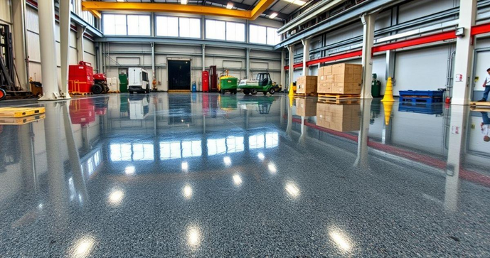 Piso Industrial Epoxi Resistência