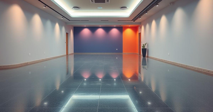 Pintura epóxi piso: Acabamento Resistente