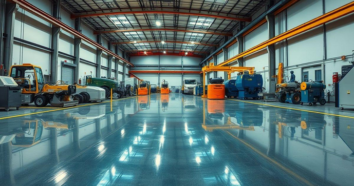 Como escolher o piso industrial resinado ideal para sua empresa