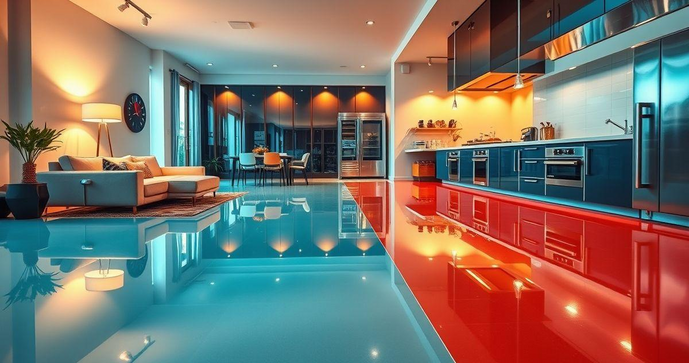 Vantagens do piso epóxi para ambientes residenciais e comerciais